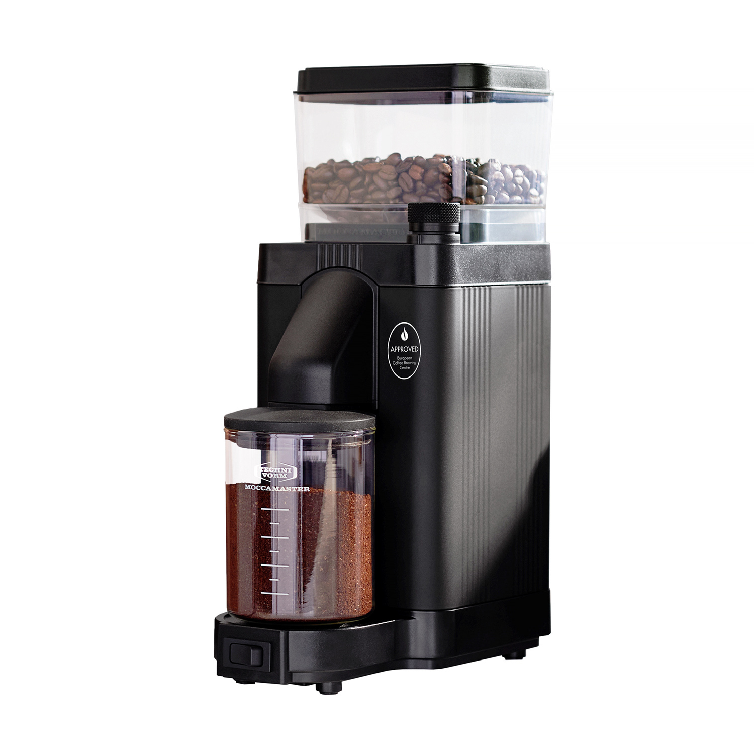 Moccamaster - KM5 Burr Grinder Matt Black - Młynek automatyczny