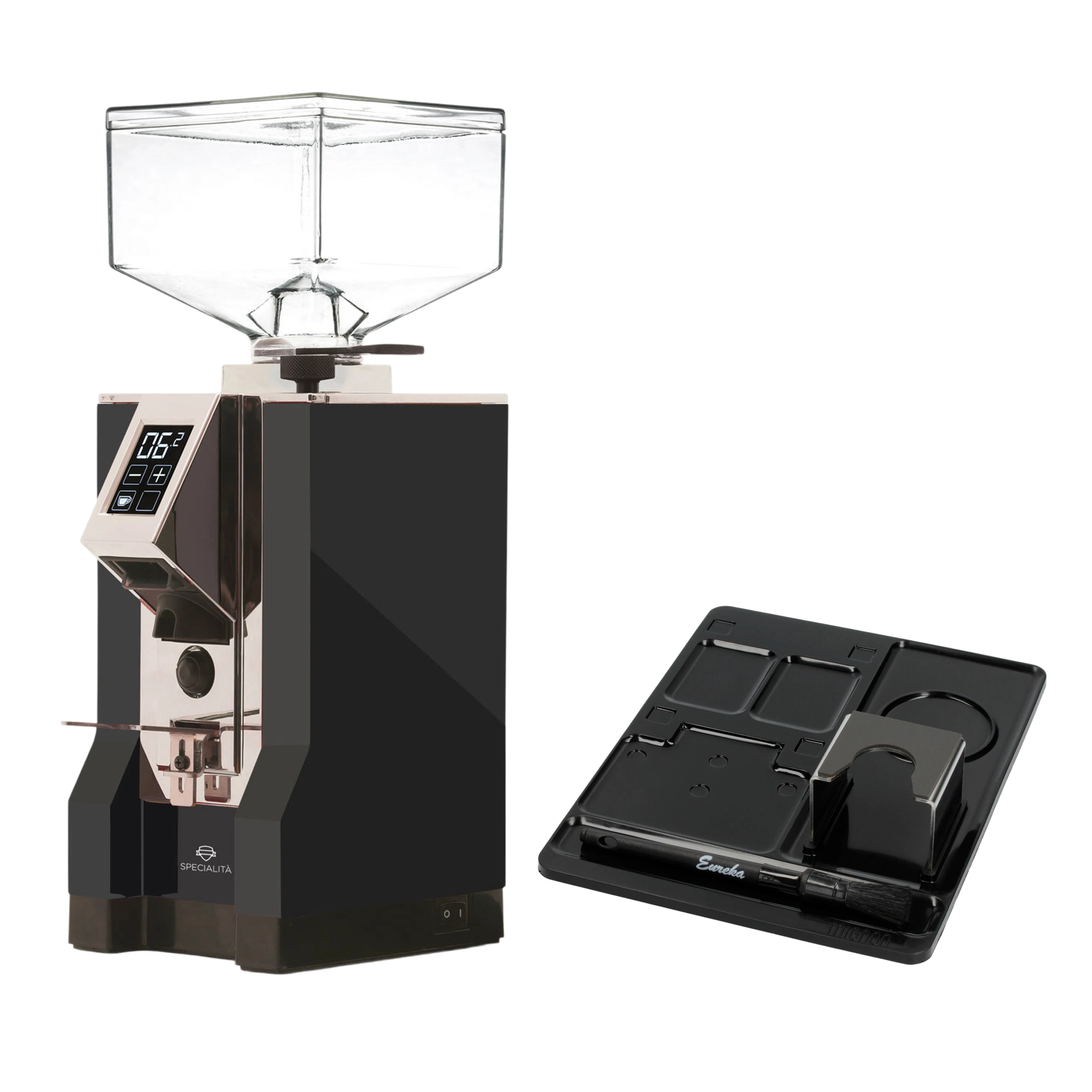 Eureka Mignon Specialita Matte Black 16CR - Automatic Grinder