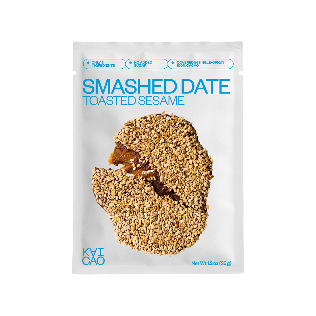 KAICAO - Przekąska daktylowa Smashed Date z sezamem 35 g