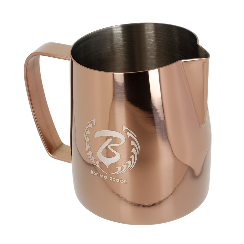 Barista Space - Dzbanek do mleka Titanium Rose Golden 450ml