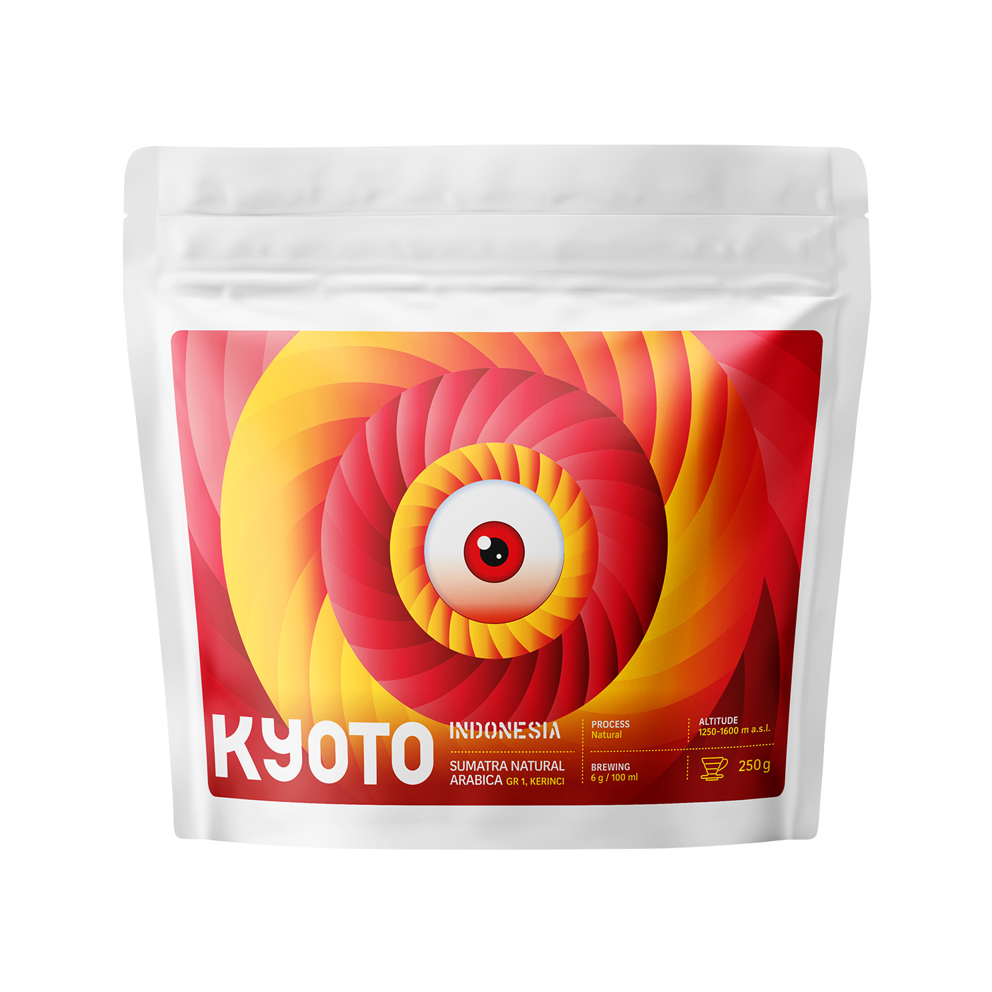 KYOTO - kawa ziarnista Sumatra Camintoran Natural Filter 250 g