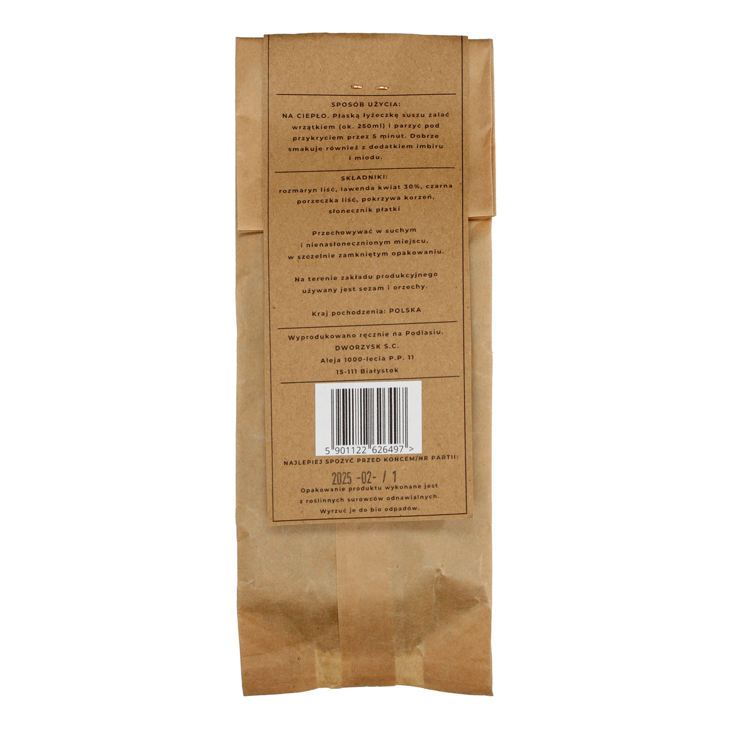 Dworzysk - Dobrego Dnia - Loose Tea 50g - Refill