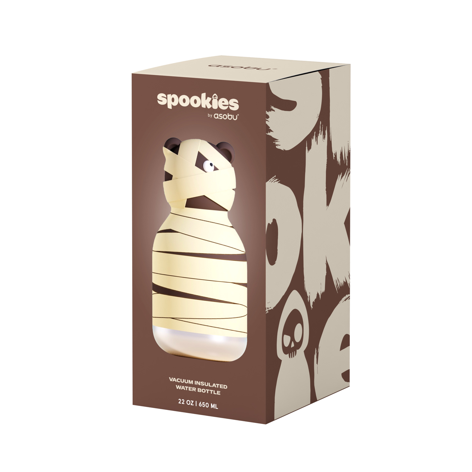 Asobu - butelka termiczna Spookies Teddy Tombs miś mumia 700 ml