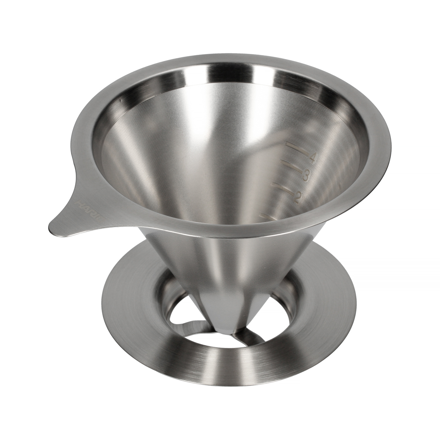 Hario Double Mesh Metal Dripper V60-01