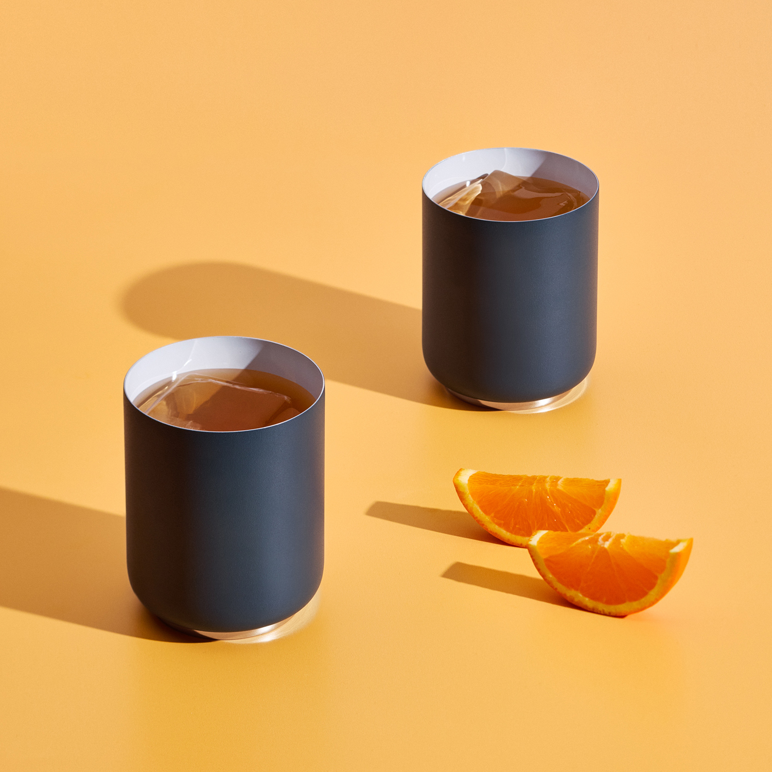 Fellow - Rocky Lowball Tumbler - Zestaw 2 kubków termicznych - Granatowy 295 ml