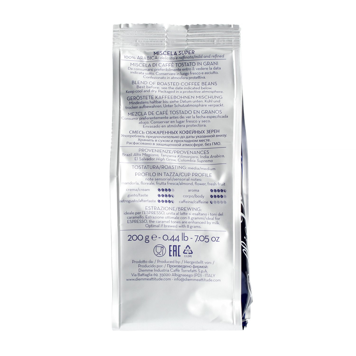 Diemme Caffe - Miscela Blu Super 200g