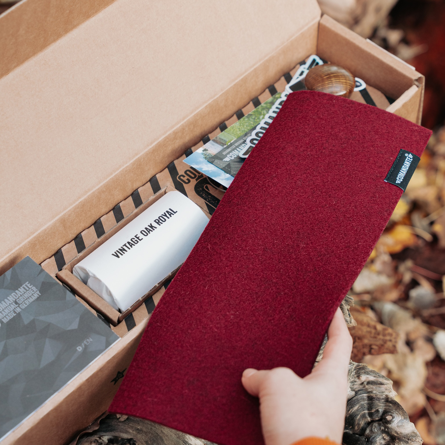 Comandante - Młynek C40 Mk4 Vintage Oak Royal