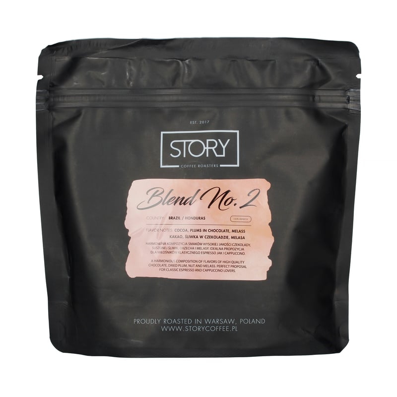 Story Coffee Roasters - Blend No.2 Brazil x Honduras Espresso 250g