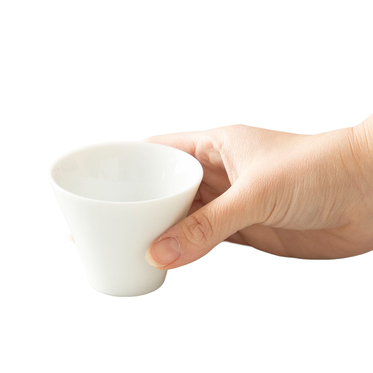 ORIGAMI - Sensory Narrow Cup 100 ml - White