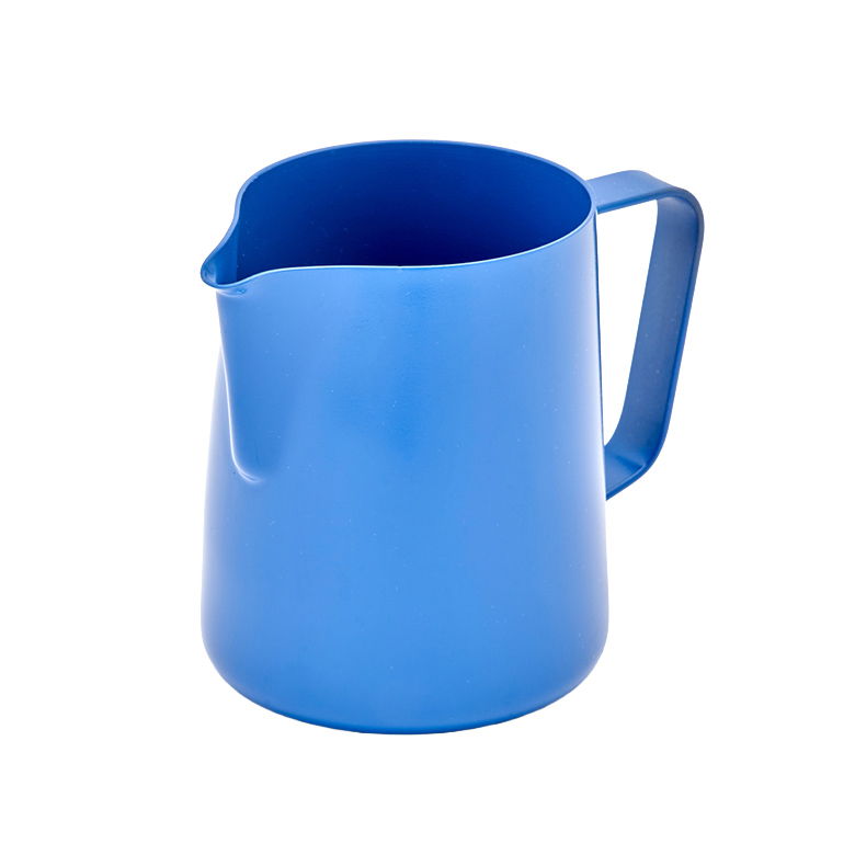 Rhino Coffee Gear Barista Milk Pitcher - pitcher blue 360 ml