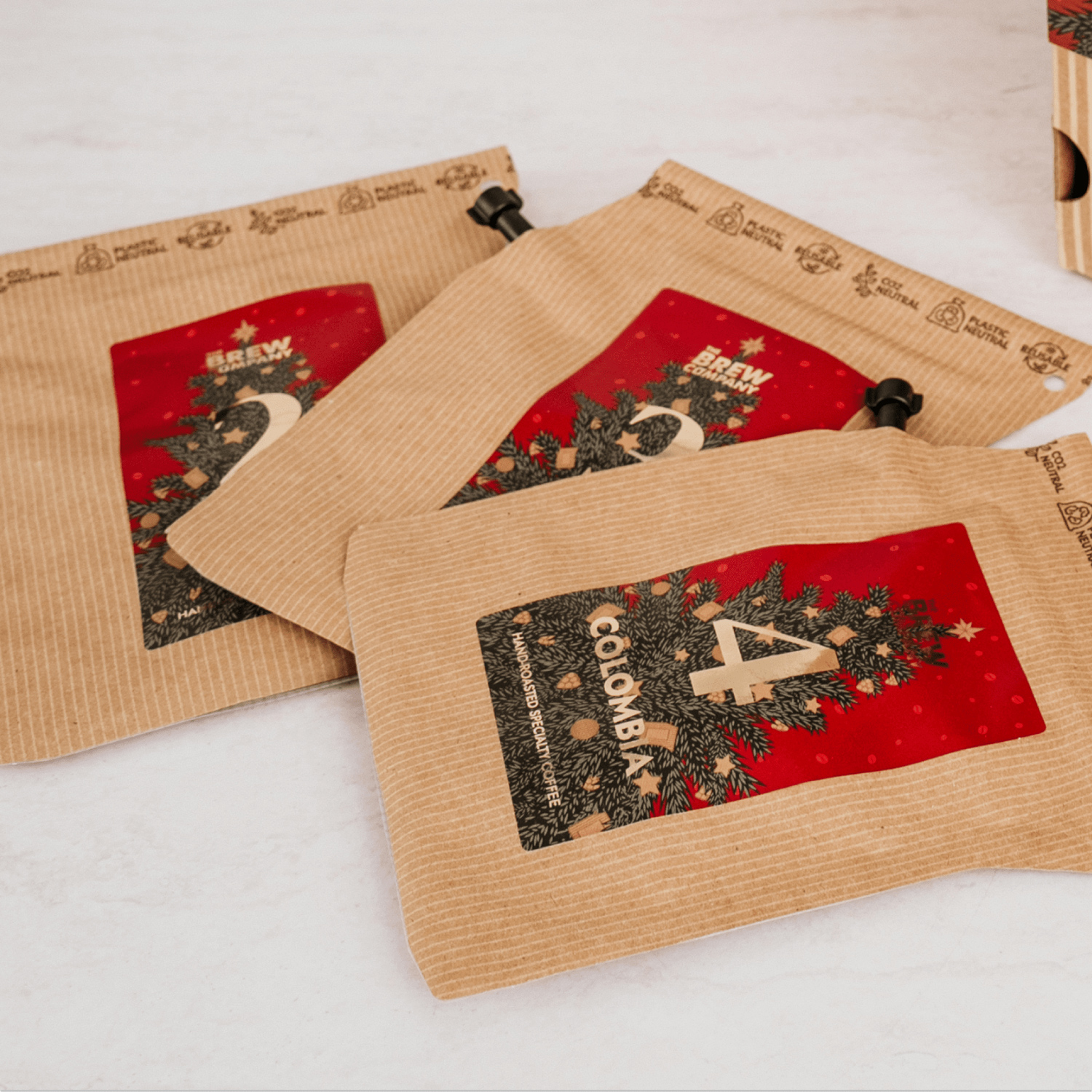 The Brew Company - Advent Calendar Festive Red Coffee Omniroast 525 g
