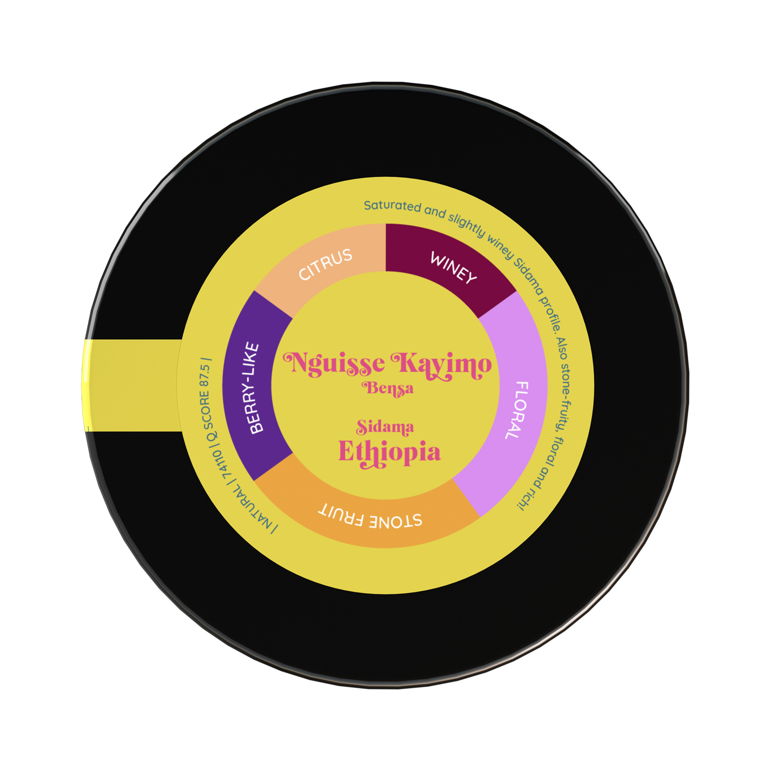 Heresy - kawa ziarnista Etiopia Nguisse Kayimo Natural Filter 252 g