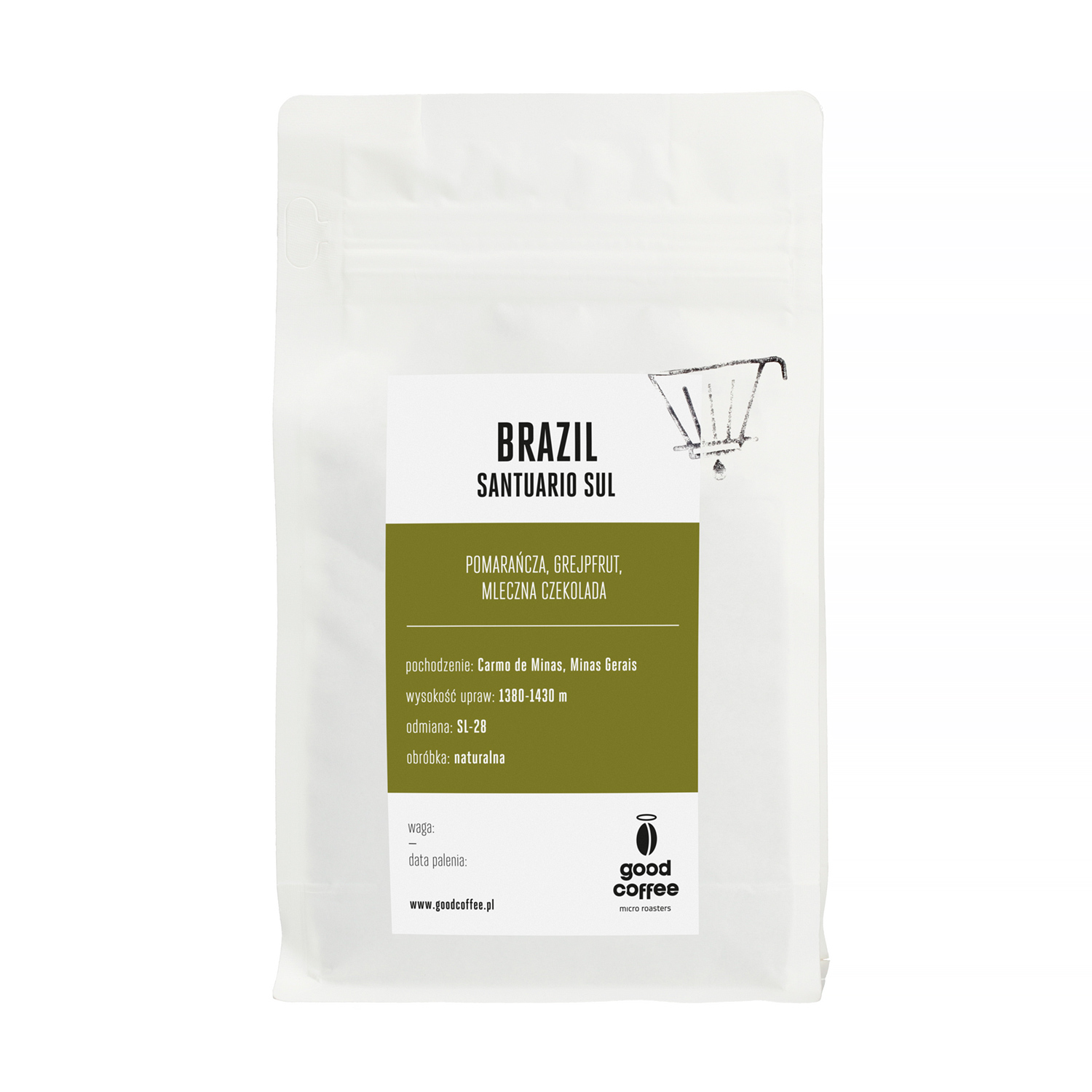 Good Coffee - Brazil Santuario Sul Natural Filter 250g