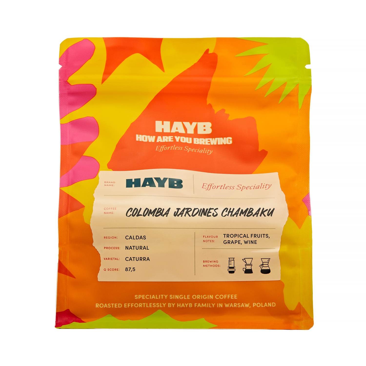 HAYB - Colombia Jardines Chambaku Natural Filter 250 g