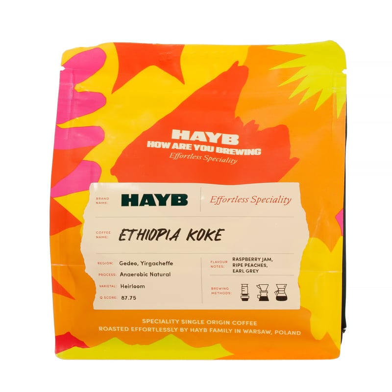 HAYB - Ethiopia Koke Anaerobic Natural Filter 250g