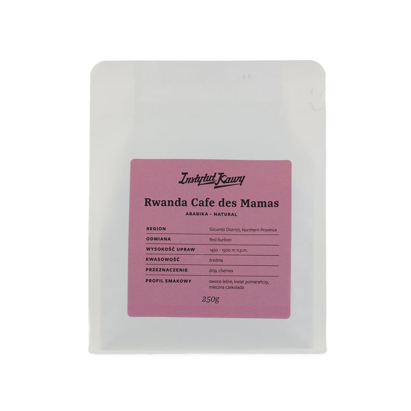 Instytut Kawy - Rwanda Cafe des Mamas Natural Filter 250g