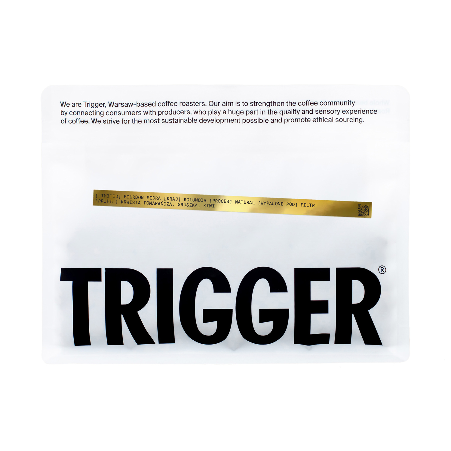 Trigger - Colombia Limited Bourbon Sidra Natural Filter 250 g