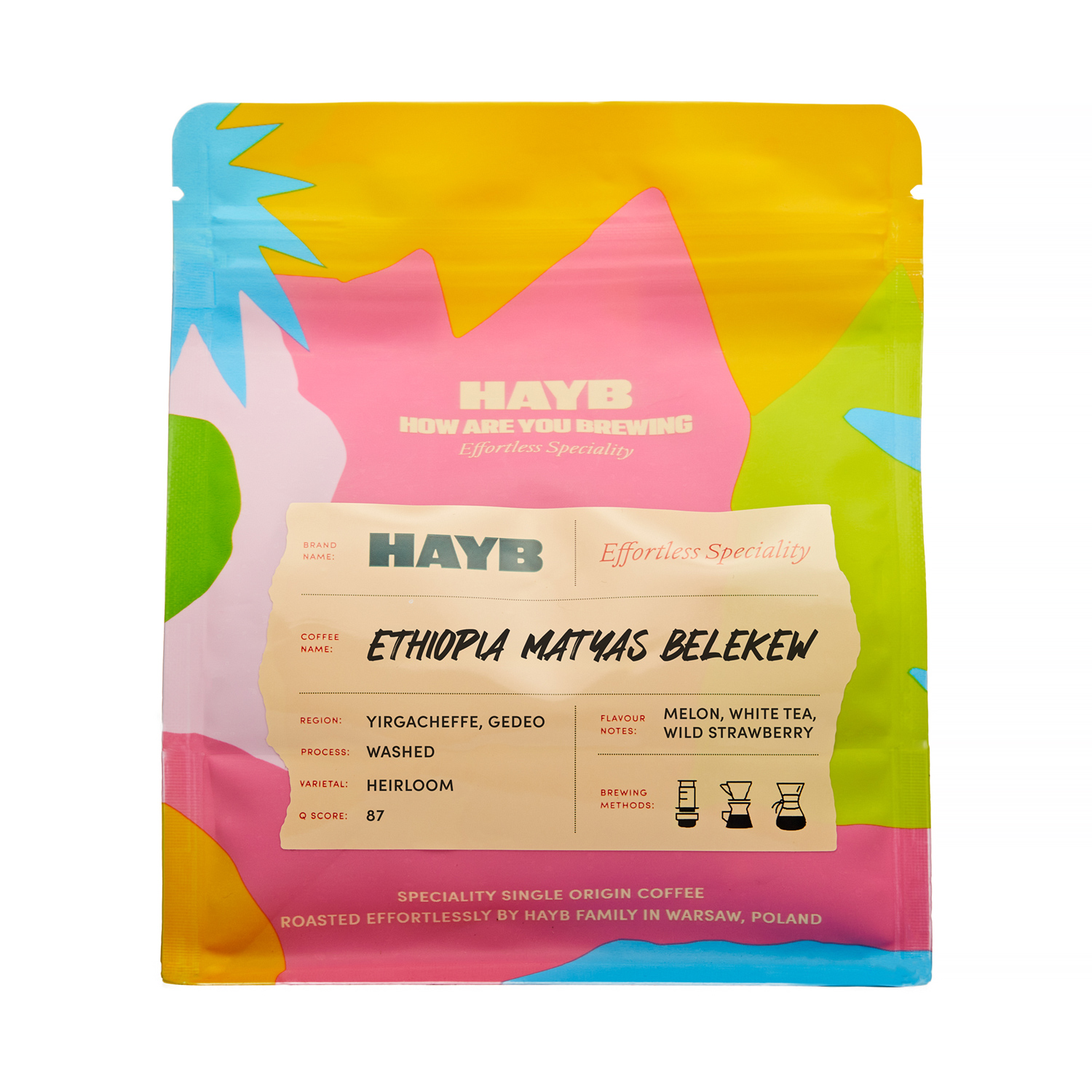 HAYB - Ethiopia Matyas Belekew Washed Filter 250g