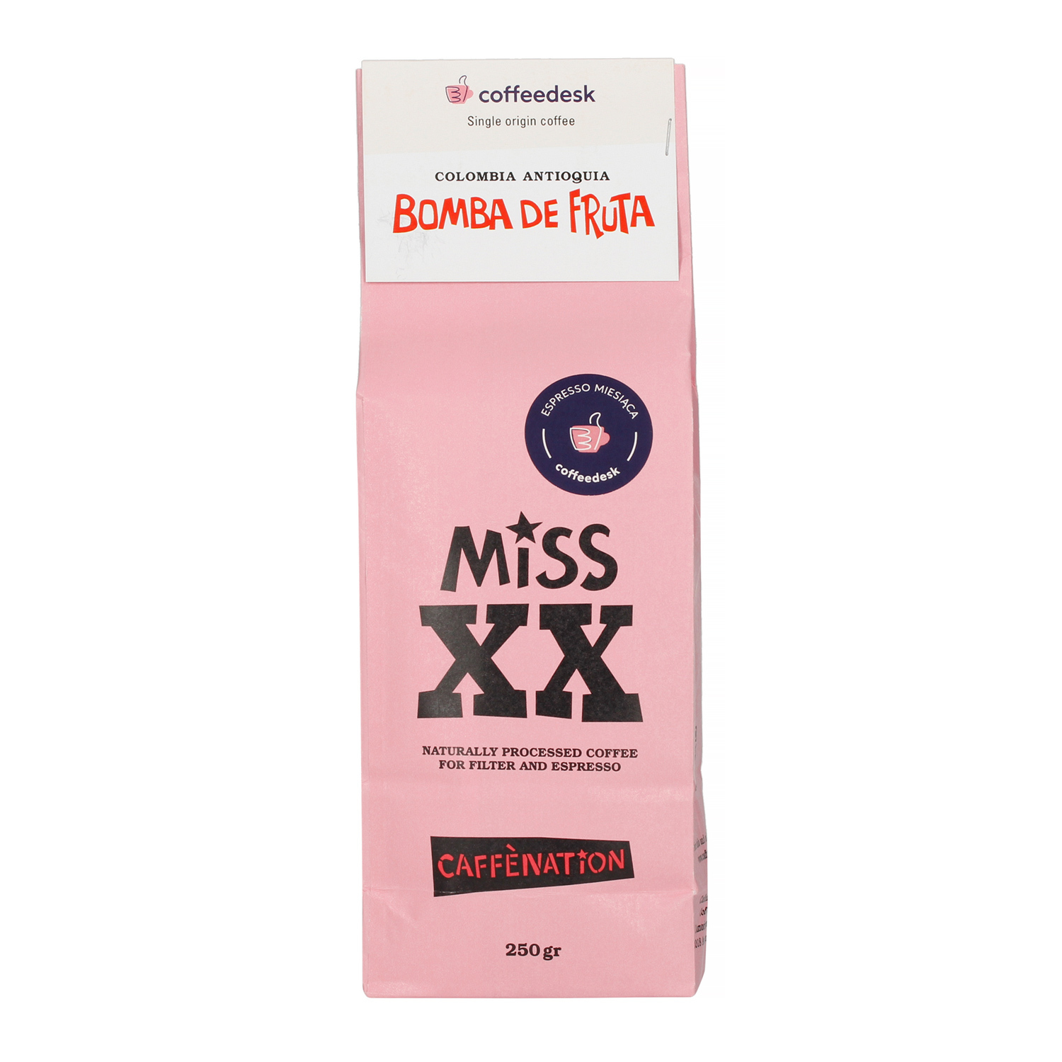 Caffenation - Colombia Antioquia Bomba de Fruta Natural Espresso 250g