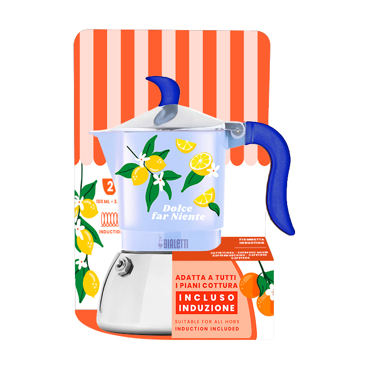 Bialetti - Fiametta Induction 2tz Fruit Vibes - Blue