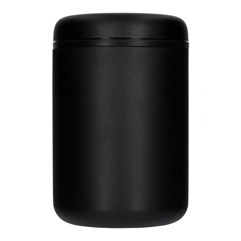 Fellow Atmos Vacuum Canister - 1.2l Matte Black Steel