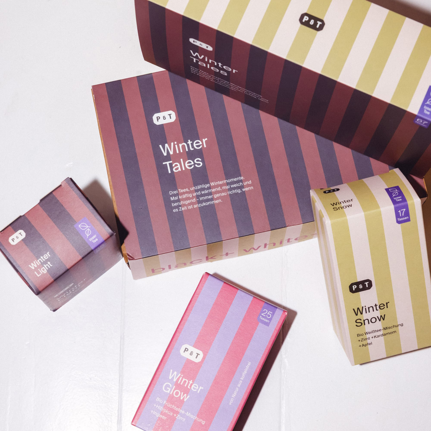 Paper & Tea - Loose Tea Set Winter Tales BIO 300 g (3 x 100 g)