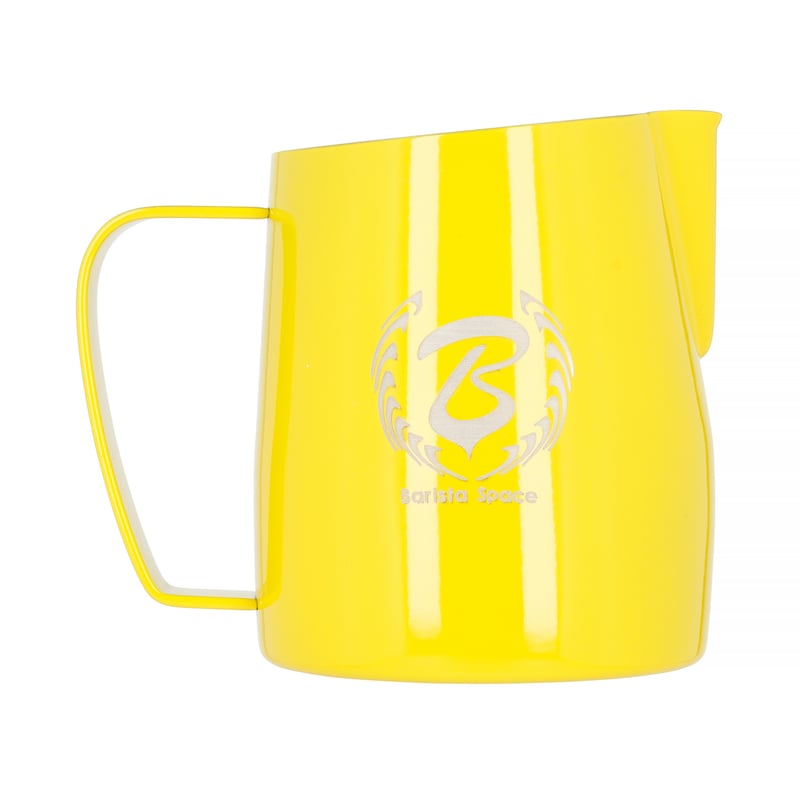 Barista Space - 450 ml Teflon Yellow Milk Jug