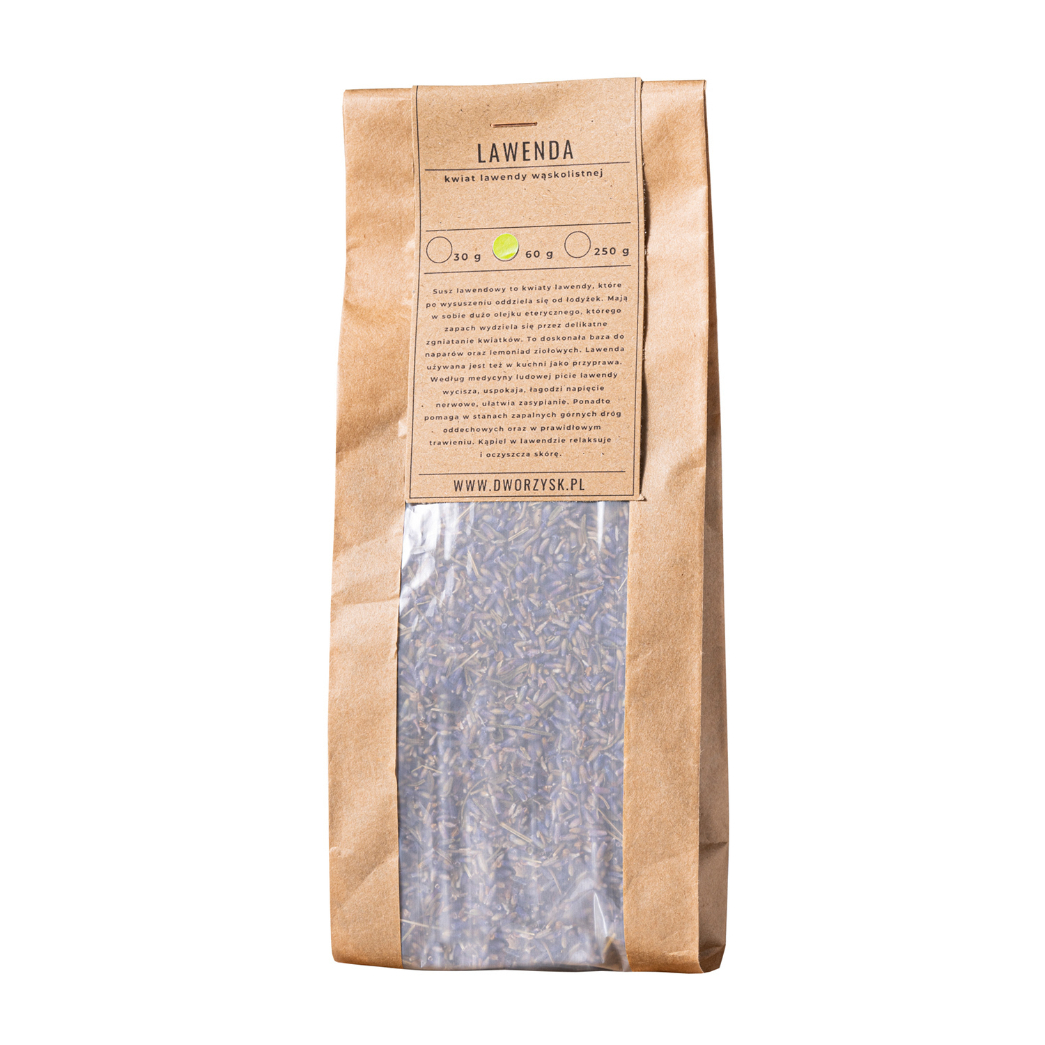 Dworzysk - Lawenda - Loose Tea 60g - Refill