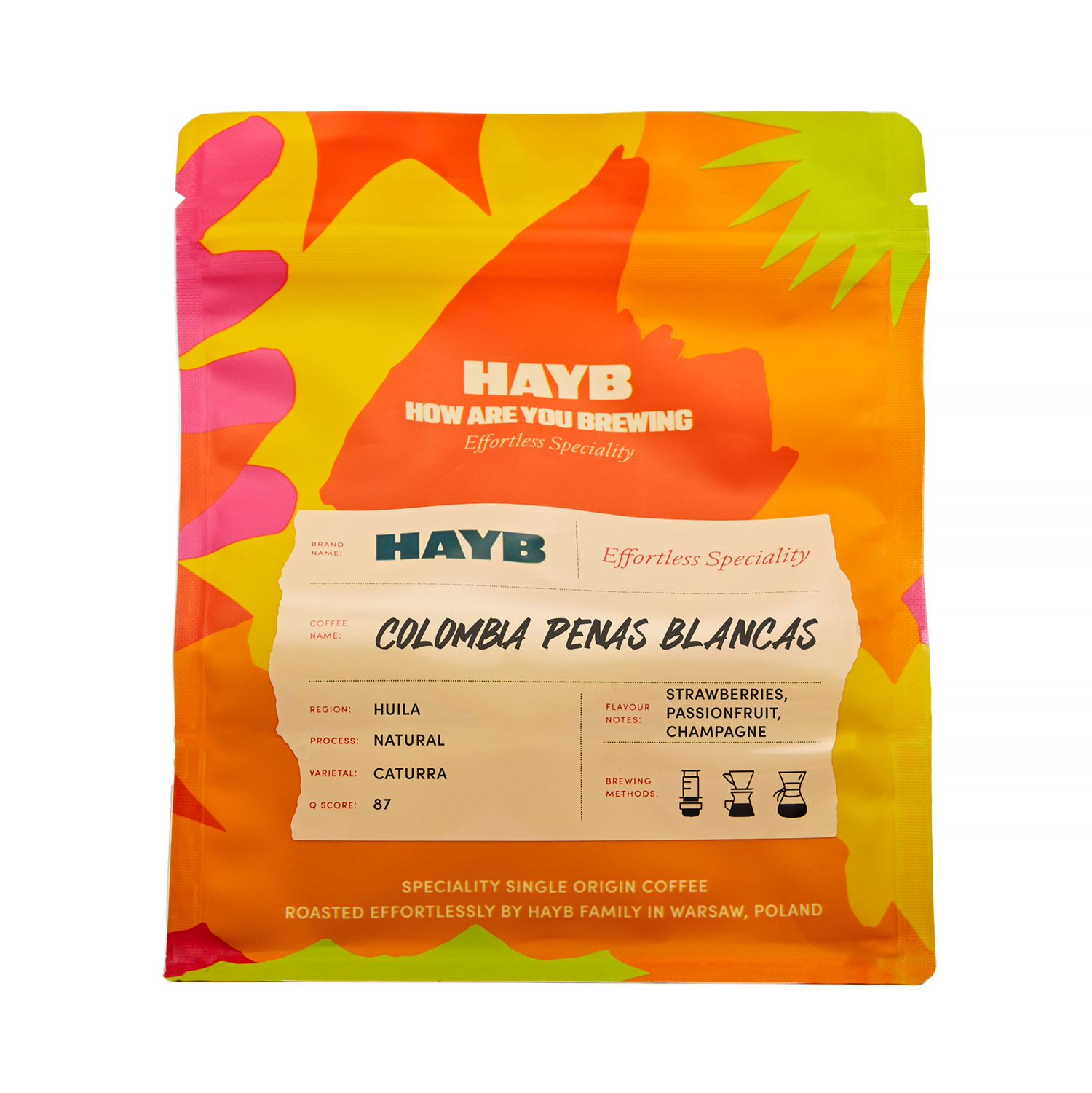 HAYB - Colombia Penas Blancas Natural Filter 250 g