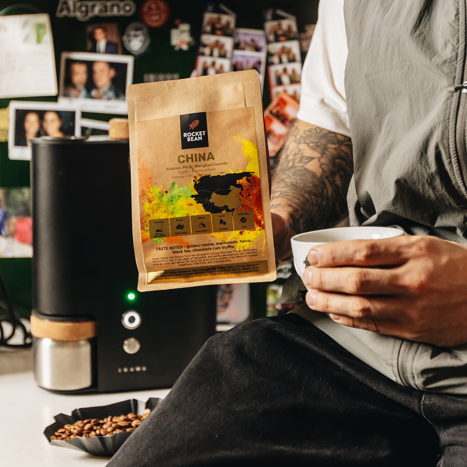 Rocket Bean - China Yunnan Anaerobic Natural Filter 200 g