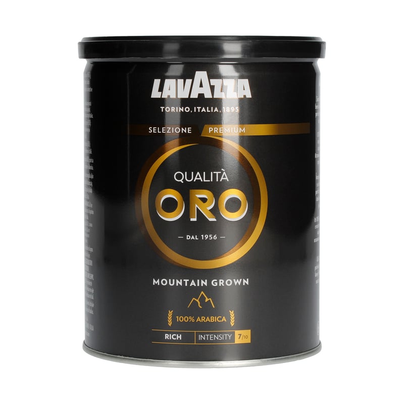 Lavazza Qualita Oro Mountain Grown Ground - 250g Can