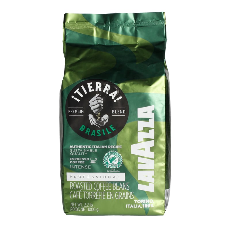 Lavazza Tierra Brasile - Authentic Italian Recipe - 70% Arabica 1kg