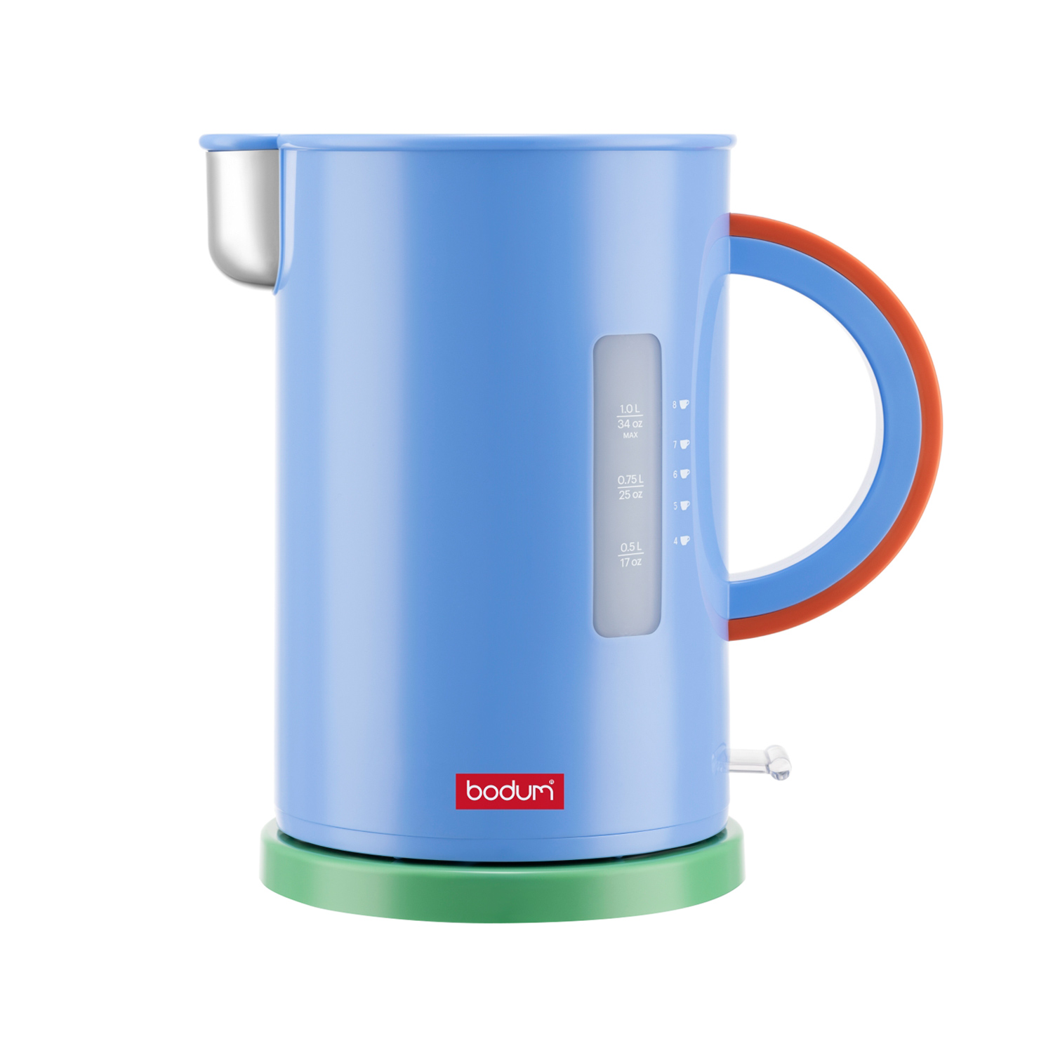 Bodum - Czajnik elektryczny Ettore Niebieski 1l