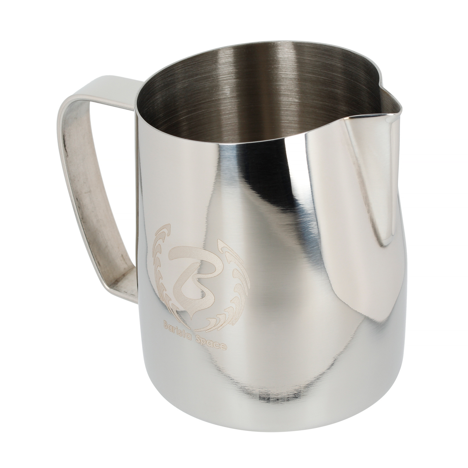 Barista Space - 450 ml Polished Silver Milk Jug