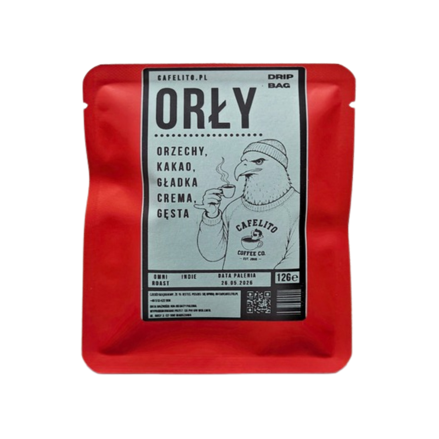 Cafelito - Orły Drip Bag - 1 Sachet 12 g
