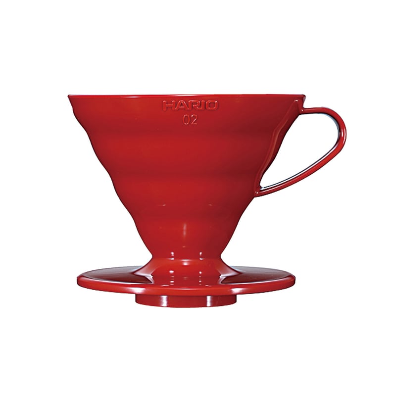 Hario V60-02 Ceramic Coffee Dripper Red