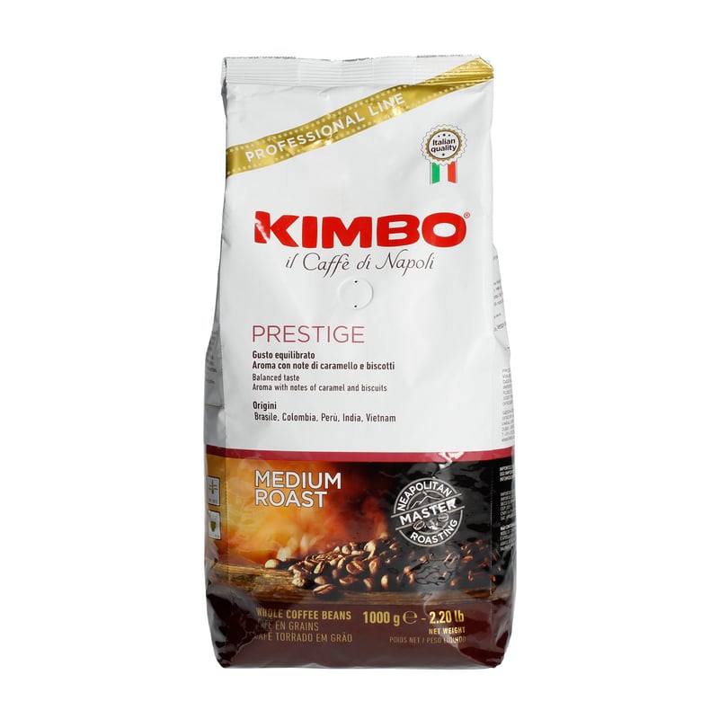 CAFE EN GRAINS Kimbo Grains De Cafe Extra Cream Arabica 50