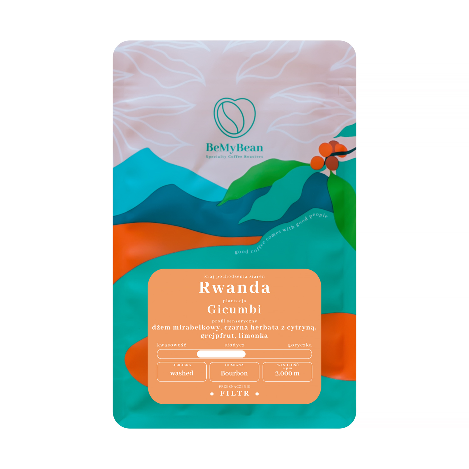 BeMyBean - Rwanda Gicumbi Washed Filter 250g