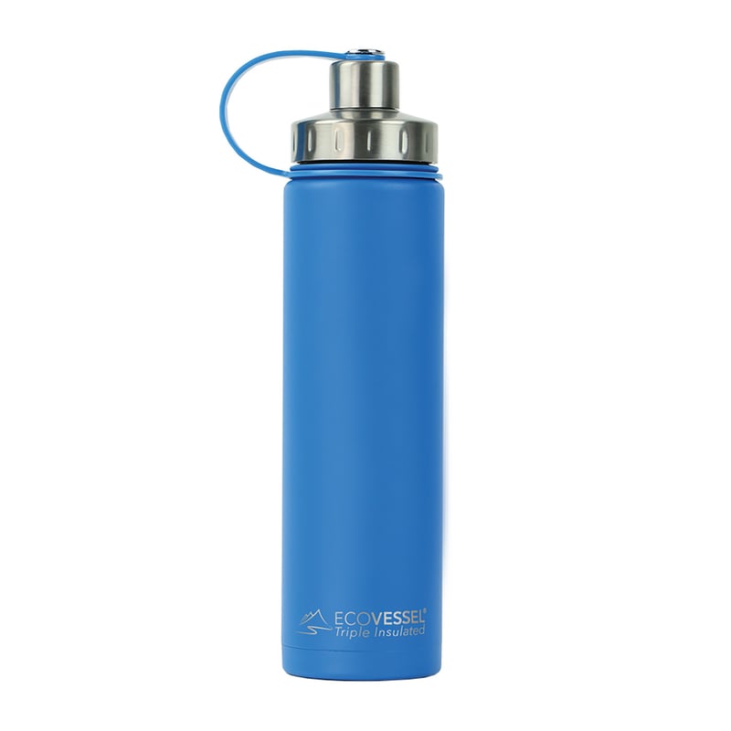 EcoVessel - Insulated Water Bottle Boulder - Hudson Blue 700 ml (outlet)