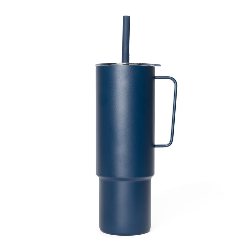 Miir - All Day Straw Cup Granatowy - Kubek termiczny ze słomką 950ml