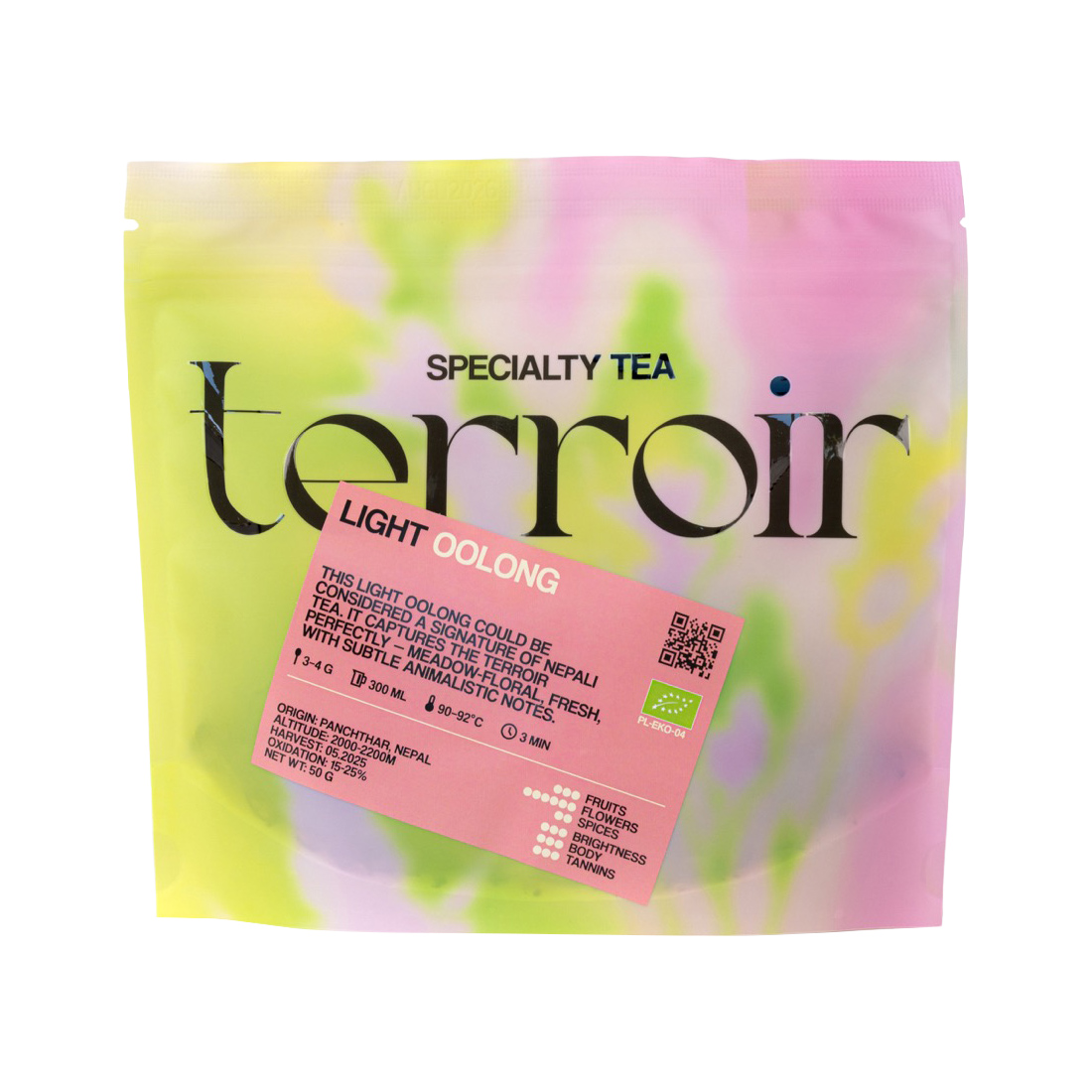 Terroir - herbata sypana oolong Light EKO 50 g
