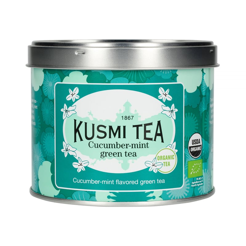 Kusmi Tea Detox Organic Tea - 100g Loose Leaf Tin