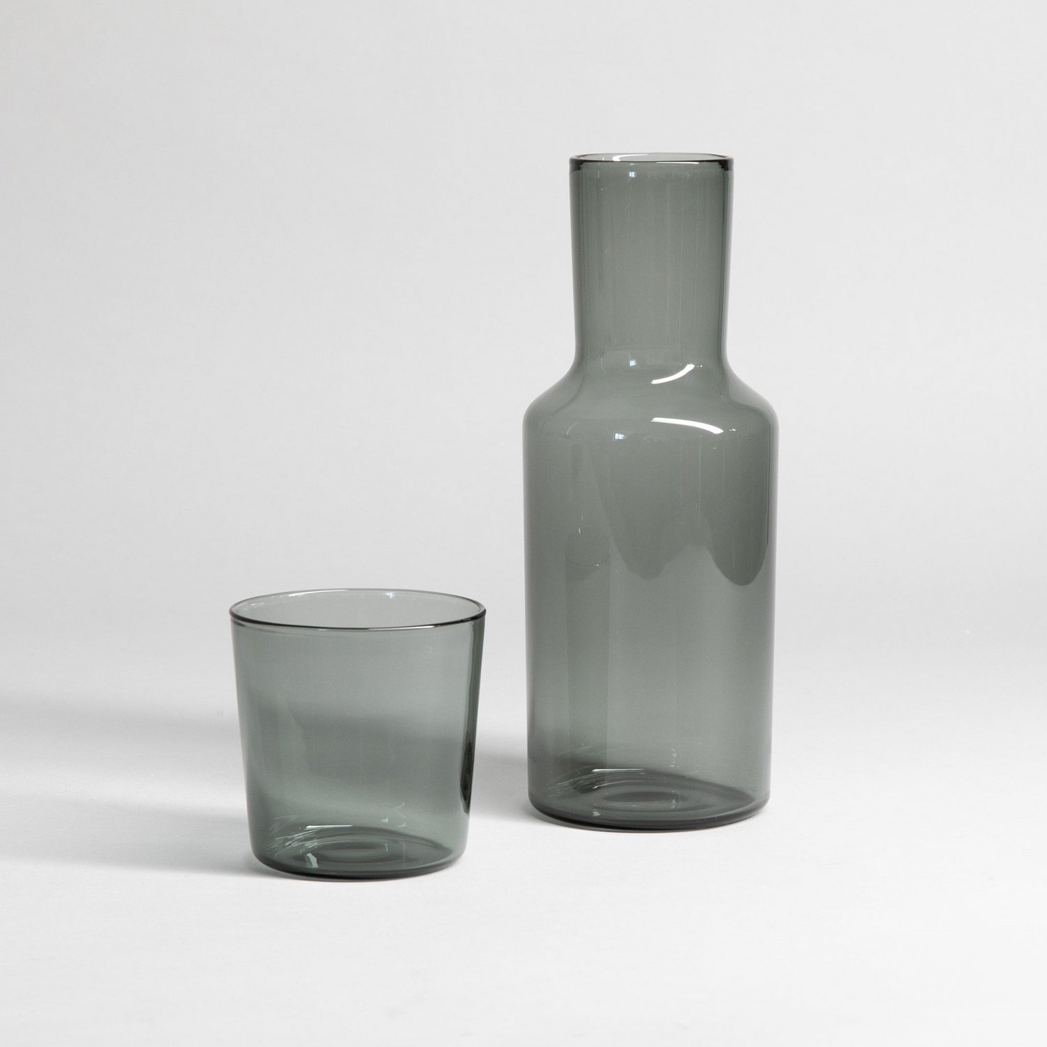 Hario - Colors Night Carafe and Glass Grey