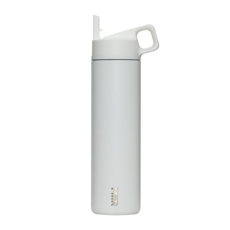 MiiR - Straw Bottle Biała - Butelka termiczna z ustnikiem 590ml