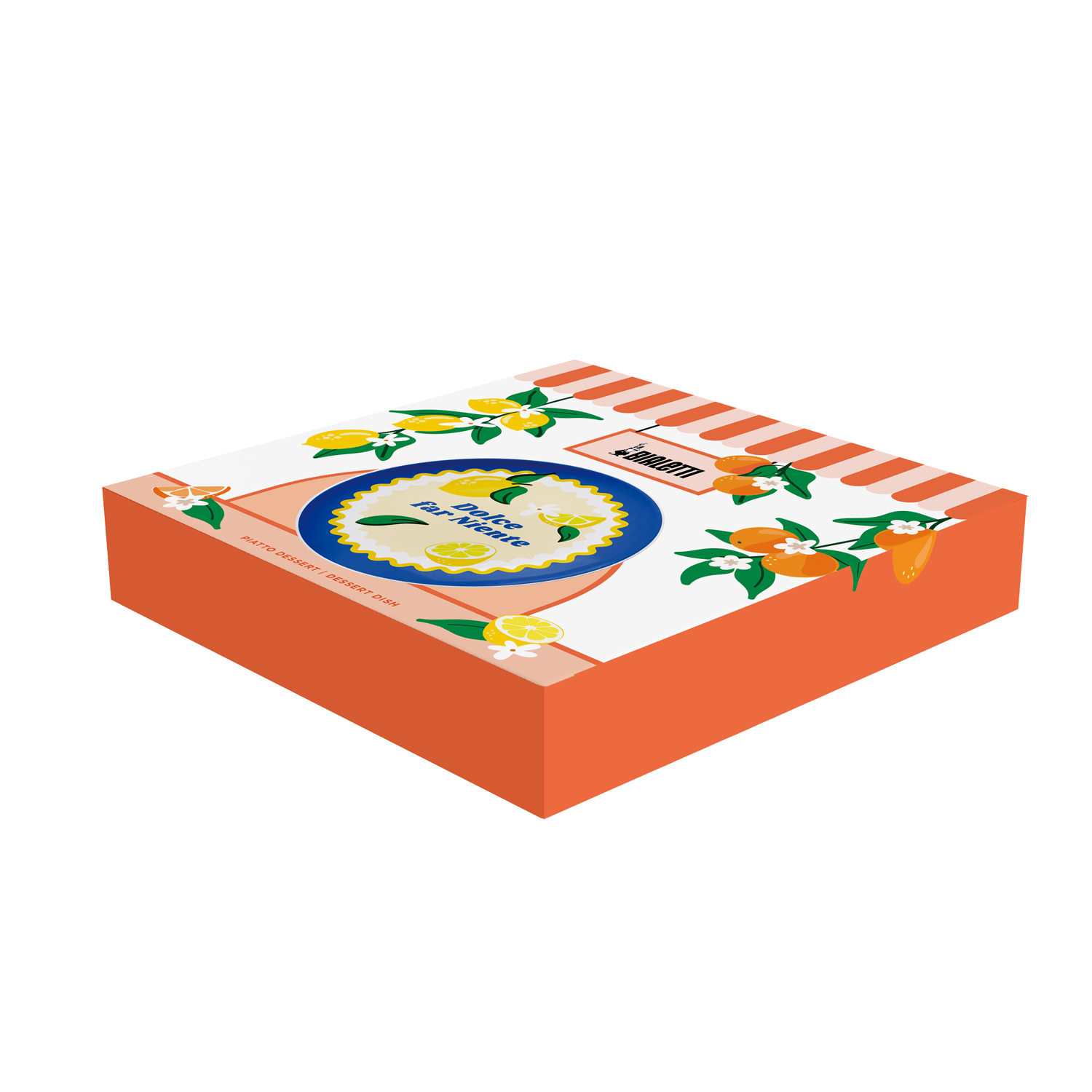 Bialetti - Fruit Vibes Talerz deserowy w cytryny