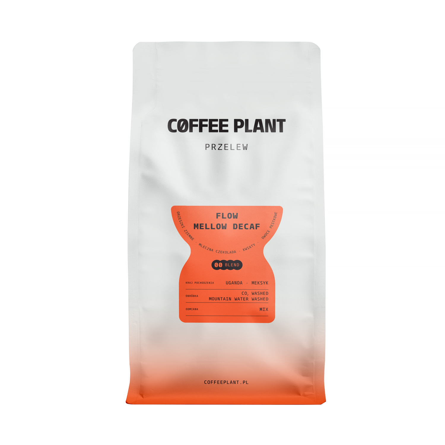 COFFEE PLANT - kawa ziarnista bezkofeinowa FLOW Mellow Filter 800 g