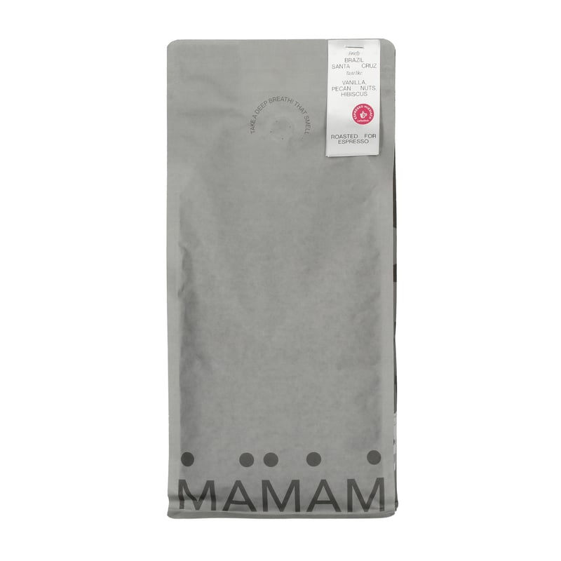 MAMAM - Brazylia Santa Cruz Natural Espresso 1kg (outlet)