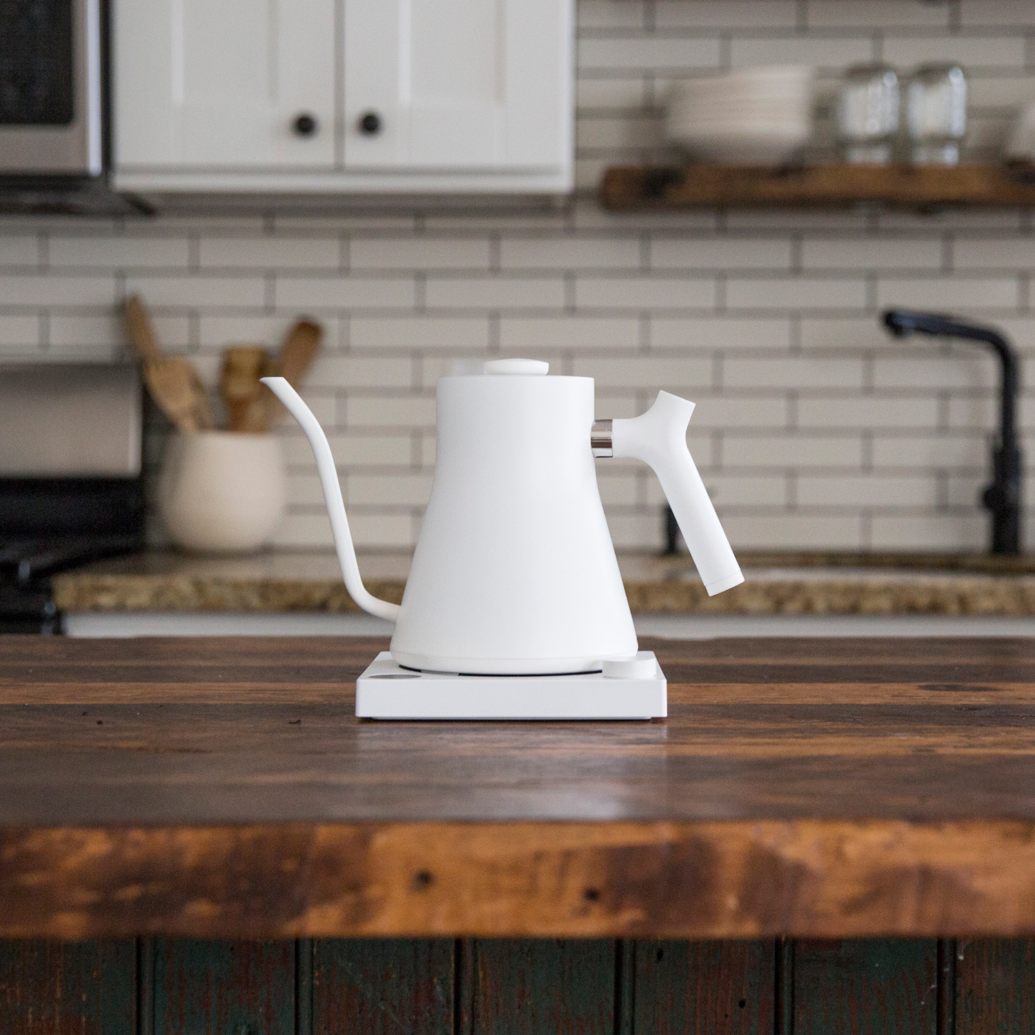 Fellow Stagg EKG - Electric Pour-Over Kettle - Matte White