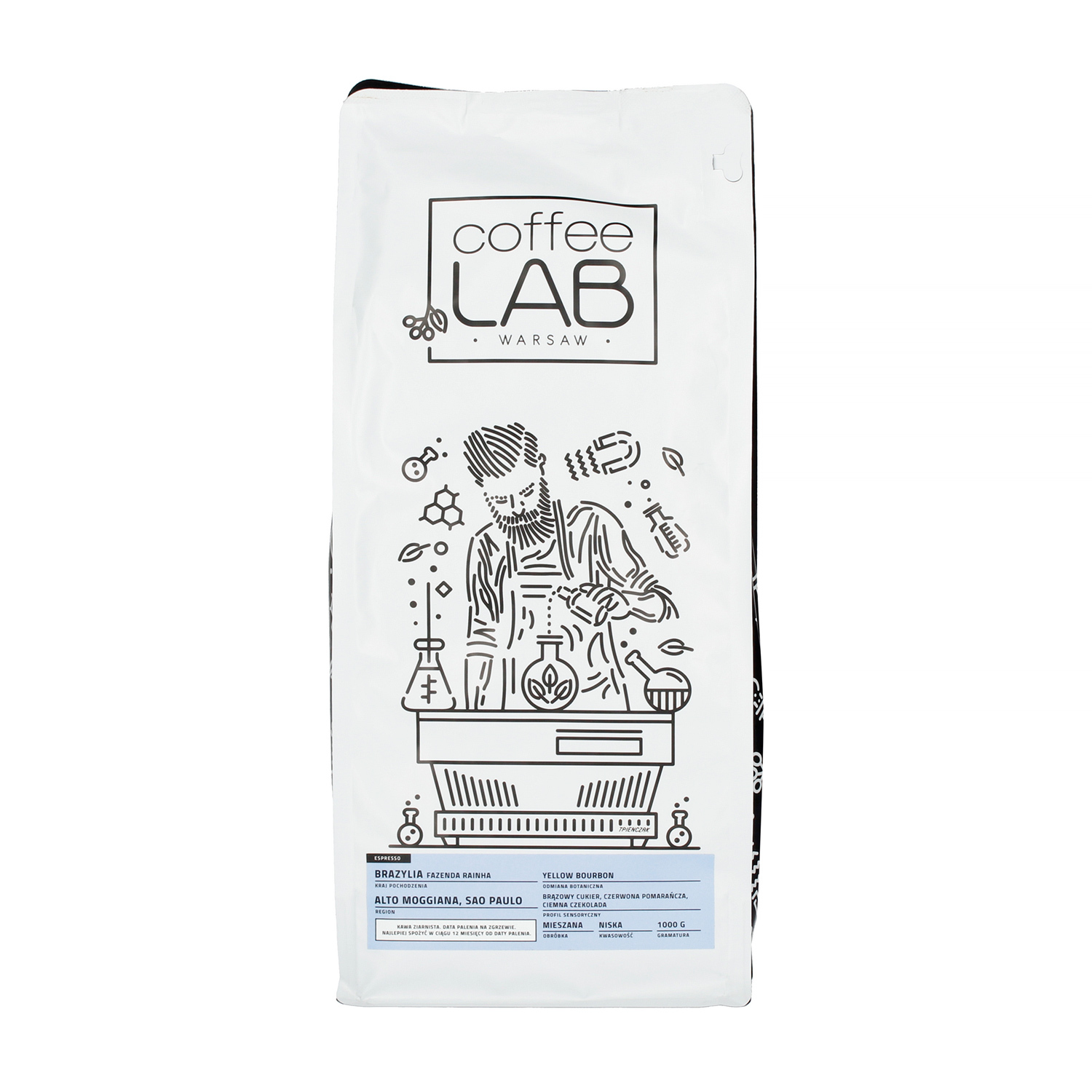 Coffeelab - Brazil Yellow Bourbon Fazenda Rainha Espresso 1kg