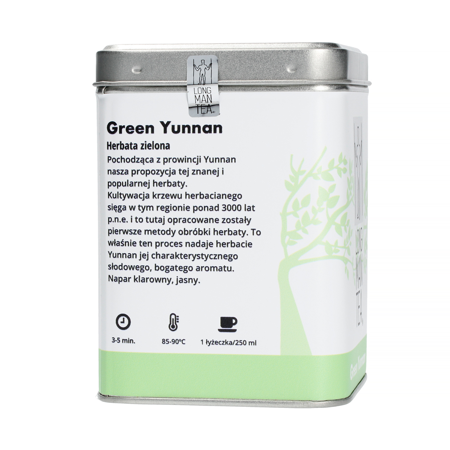 Long Man Tea - Green Yunnan - Loose tea - 120g Caddy